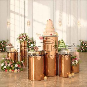 Ceremony floral columns