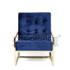 Wedding Steel Sofa Inclined Design With Velvet Cushion - Image 5