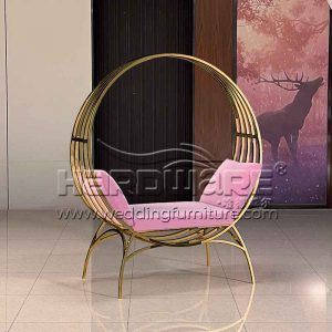 Wedding steel sofa
