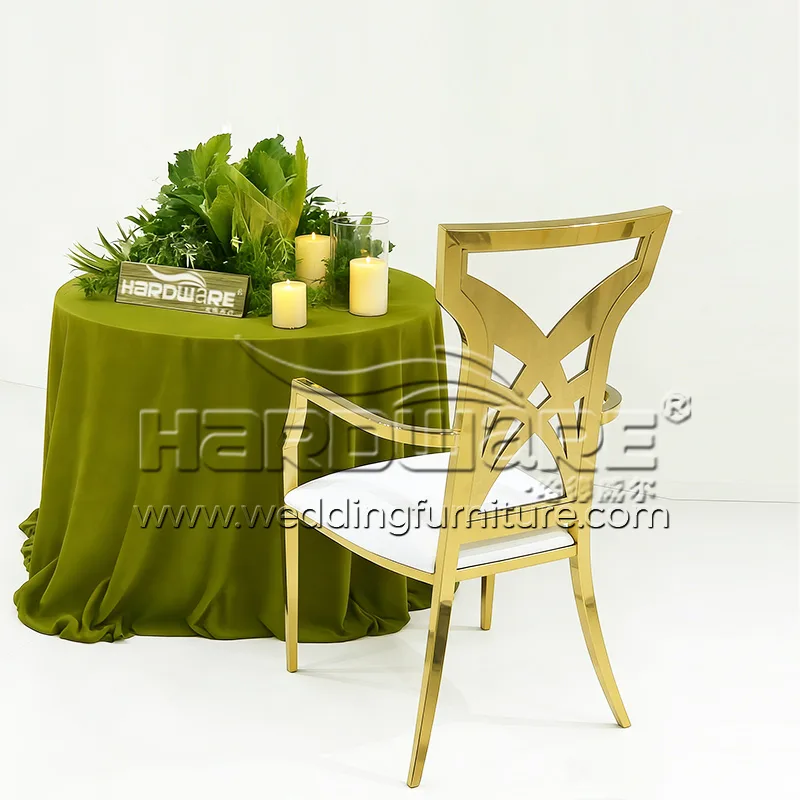 Luxury Wedding Stackable Dining Chair