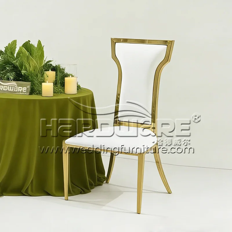 Luxury Wedding Stackable Dining Chair