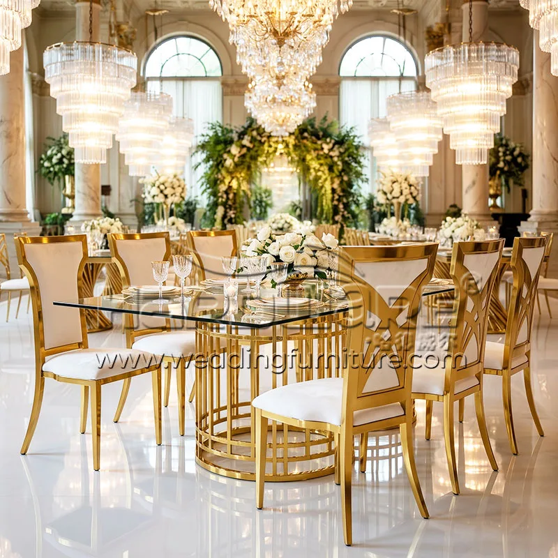 Luxury Wedding Stackable Dining Chair