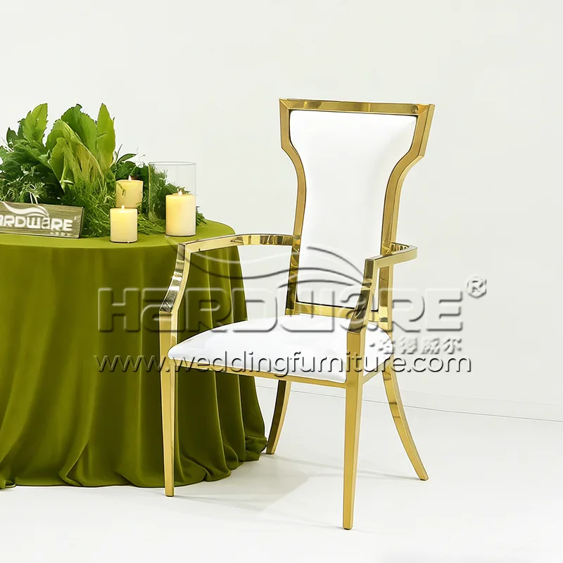 Luxury Wedding Stackable Dining Chair