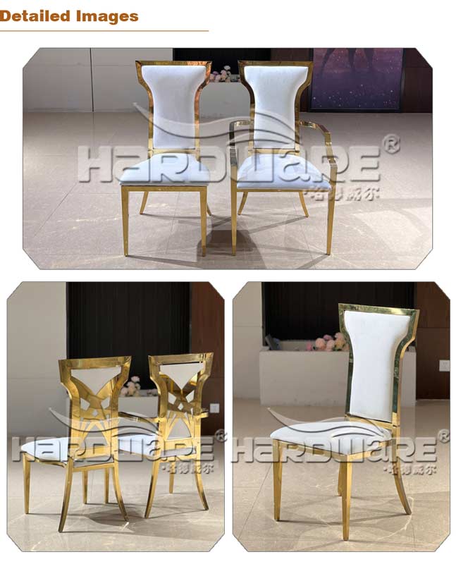 Luxury Wedding Stackable Dining Chair