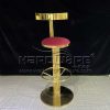 Swivel Bar Stool In Black Commercial Counter Chairs - Image 6