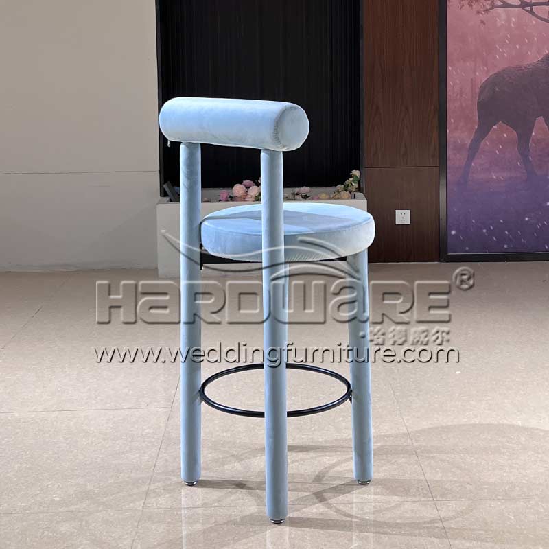 Bar Stool With Back Rest