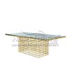 Gold Dining Table