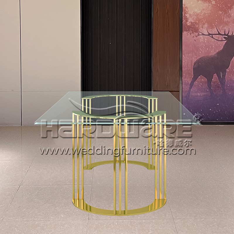 Rectangular Glass Dining Table