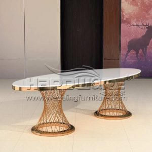 Modern Oval Dining Table