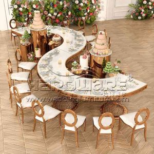 Serpentine Dining Table