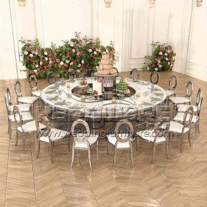 round dining table set