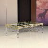 Acrylic Leg Dining Table