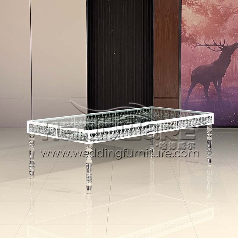 Glass Table Dining Set