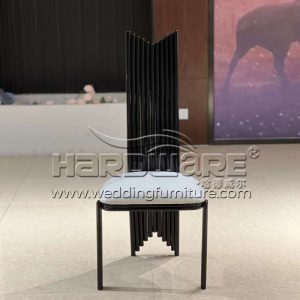 Black Metal Restaurant Chair