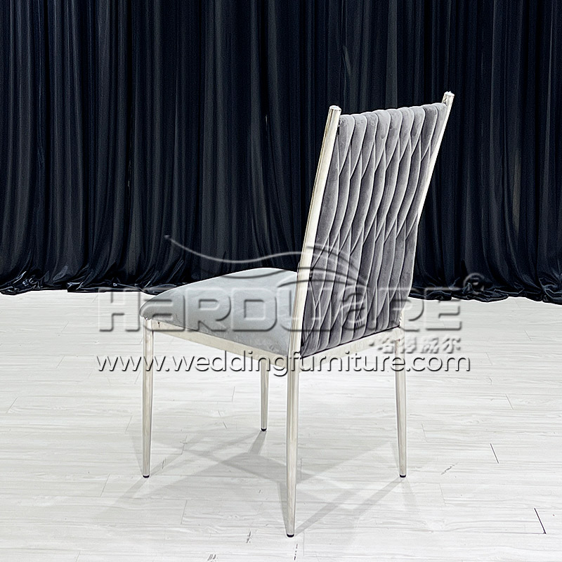 Banquet Chair for Sale Rope Woven Velvet Back