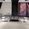 Modern Black Dining Room Table