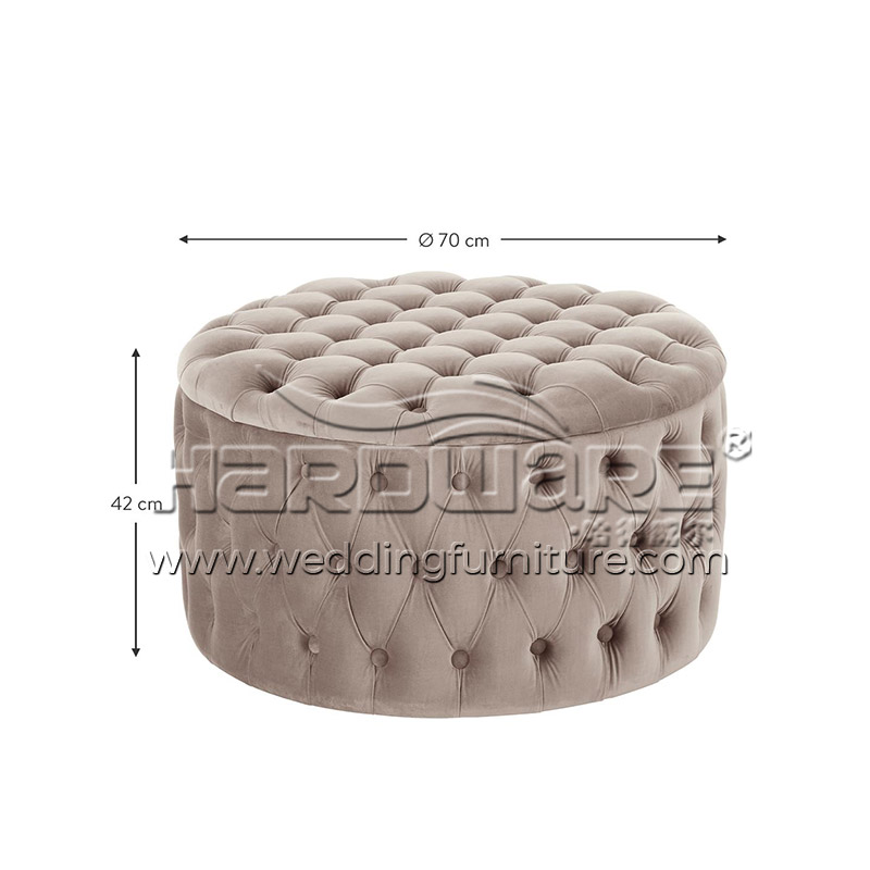 Pouf with Storage Space