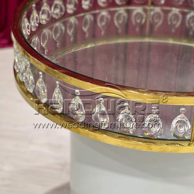 Crystal Pendant Cake Tables
