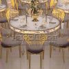 Round Acrylic Dining Table