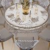 Round Acrylic Dining Table