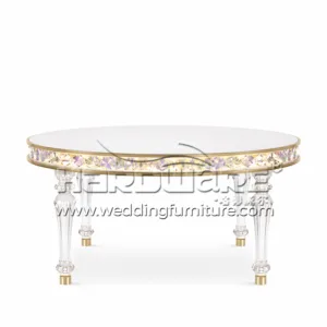 Round Acrylic Dining Table