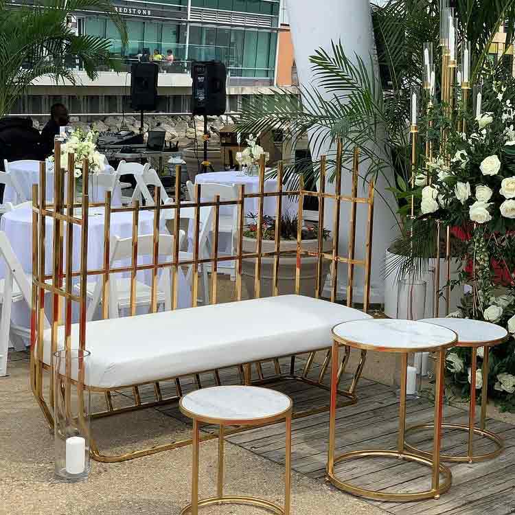 The Essential Wedding Stage Sofa