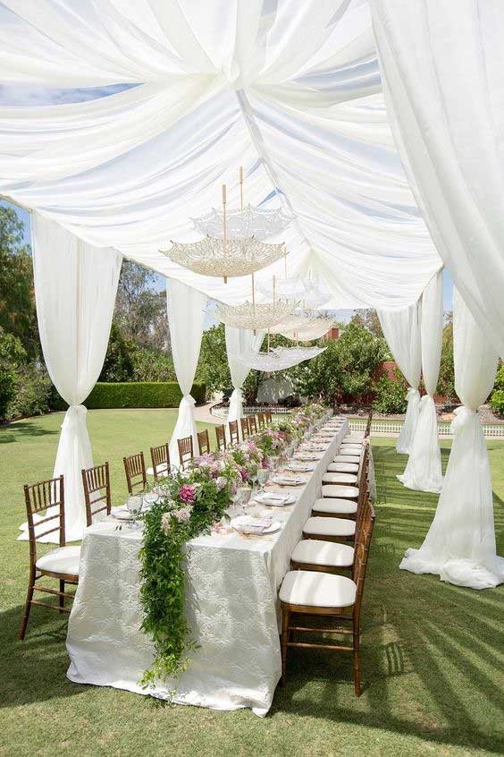 Wedding At An Open-air Venue