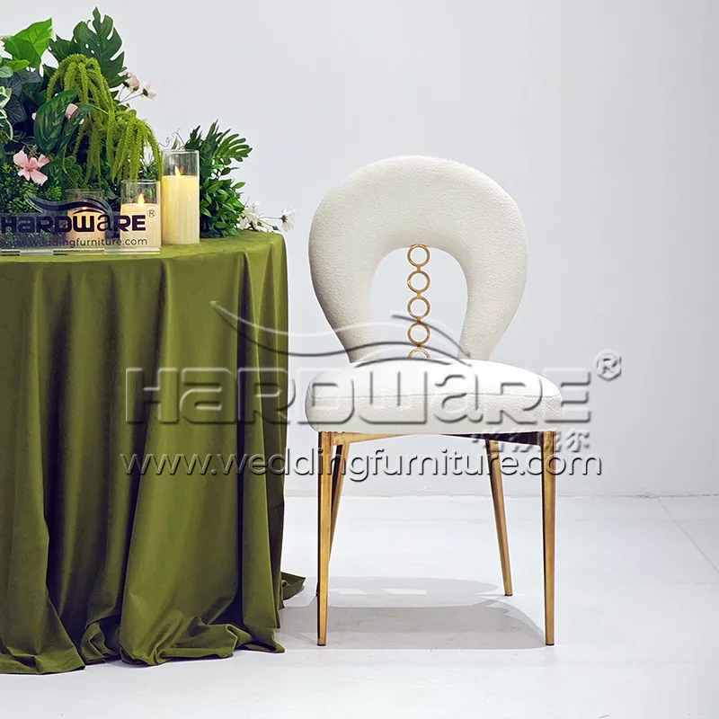 White Garden Chairs Wedding
