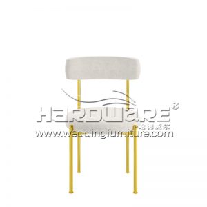 Metal Upholstered Dining Chair