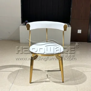 Metal Upholstered Dining Chair