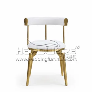 Metal Upholstered Dining Chair