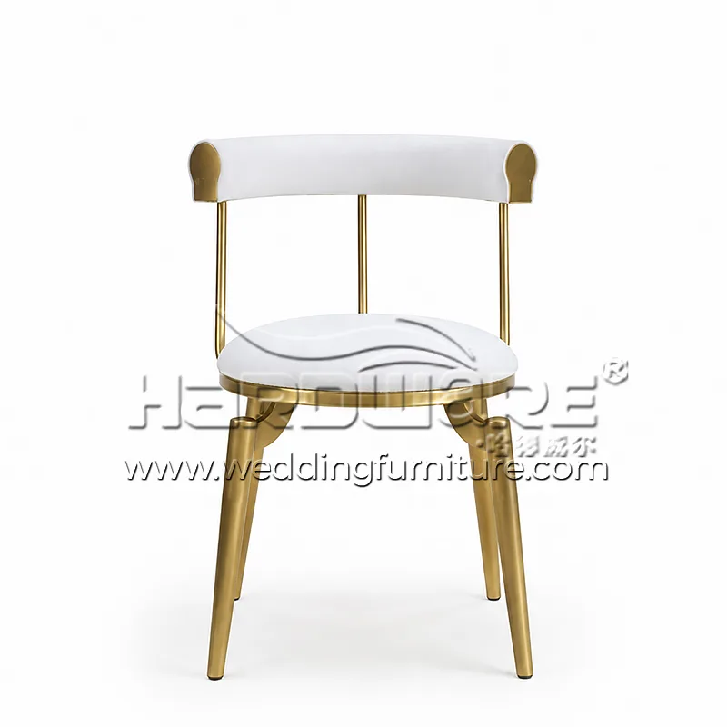 Metal Upholstered Dining Chair