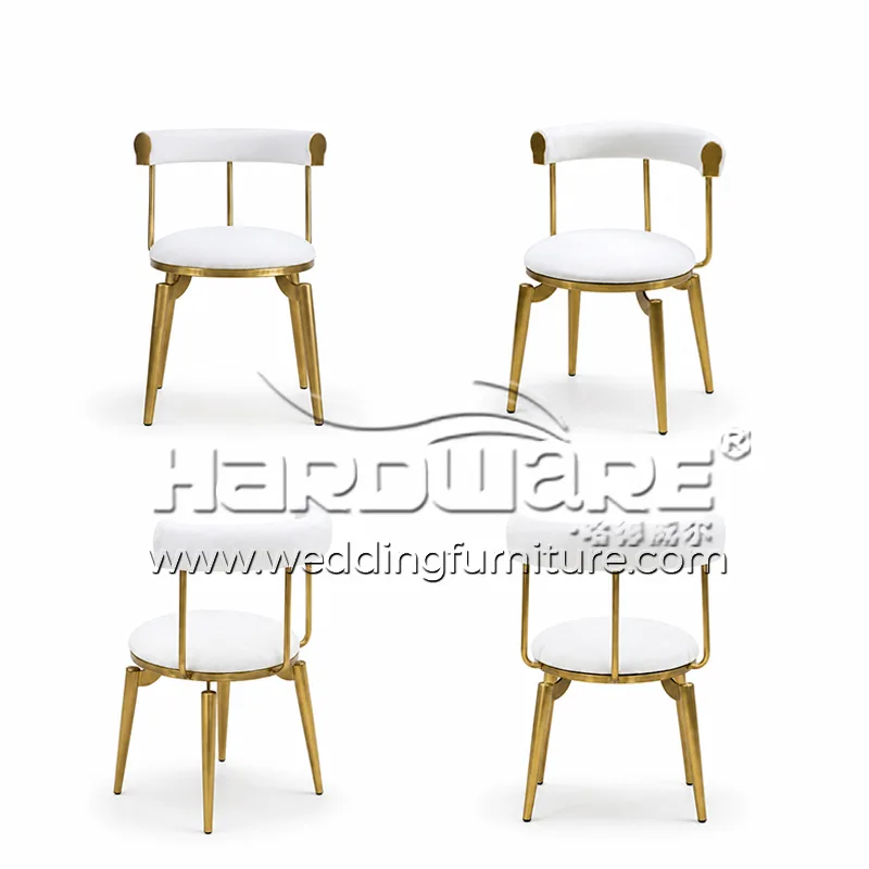Metal Upholstered Dining Chair