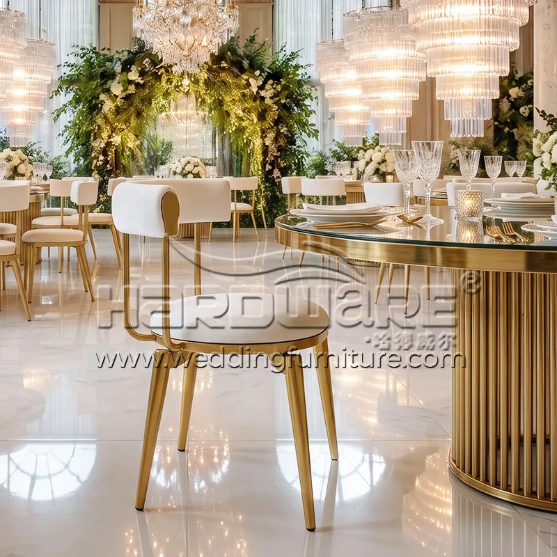 Metal Upholstered Dining Chair