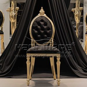 Black Cushioned Dining Chairs
