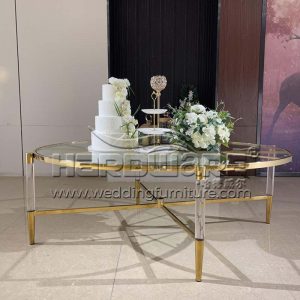 Oval Glass Coffee Table