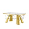Golden Wedding Table