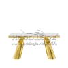 Golden Wedding Table