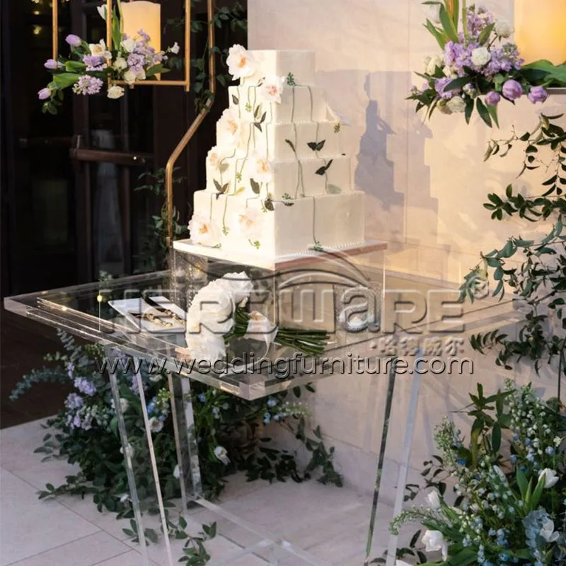 Enchanting Wedding Cake Display