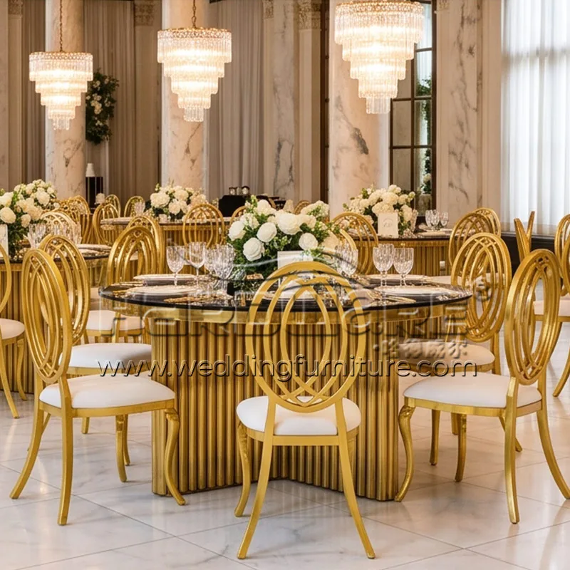 Tubes Base Wedding Table