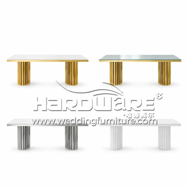 Rectangle Wedding Event Table