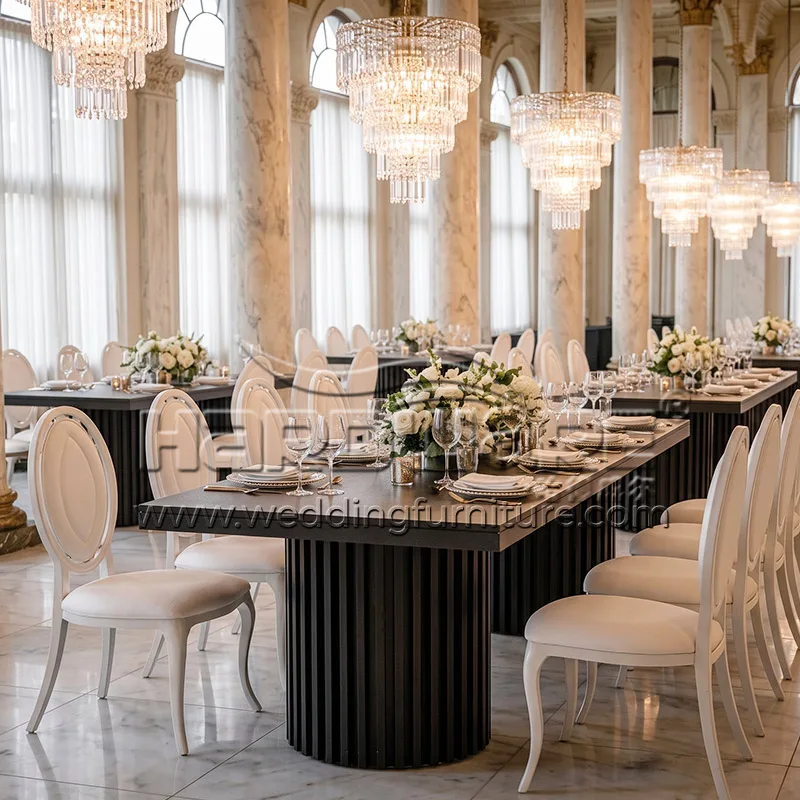 Rectangle Wedding Event Table