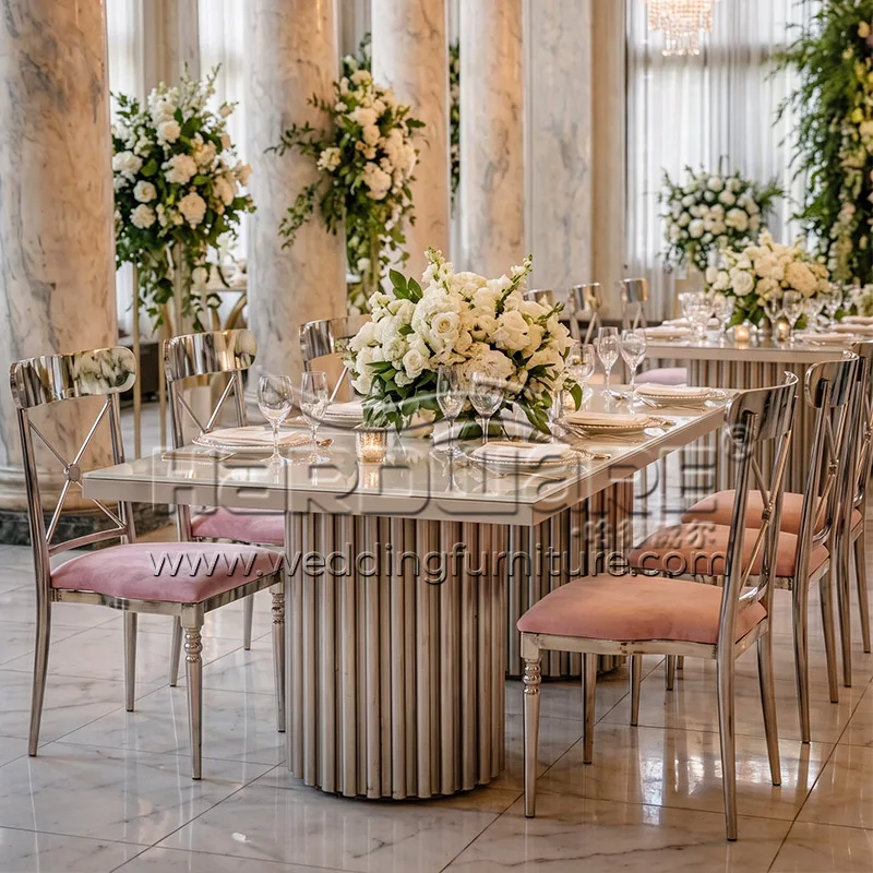 Rectangle Wedding Event Table