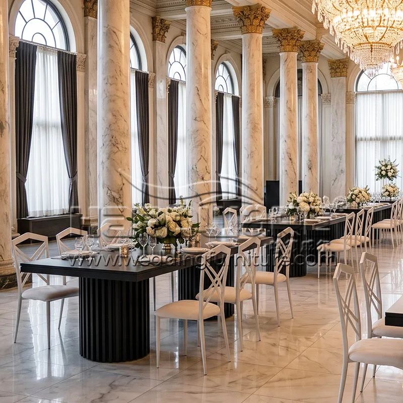 Rectangle Wedding Event Table