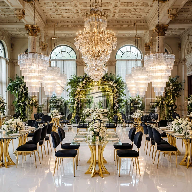 Glass Wedding Table