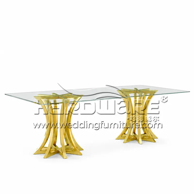 Glass Wedding Table