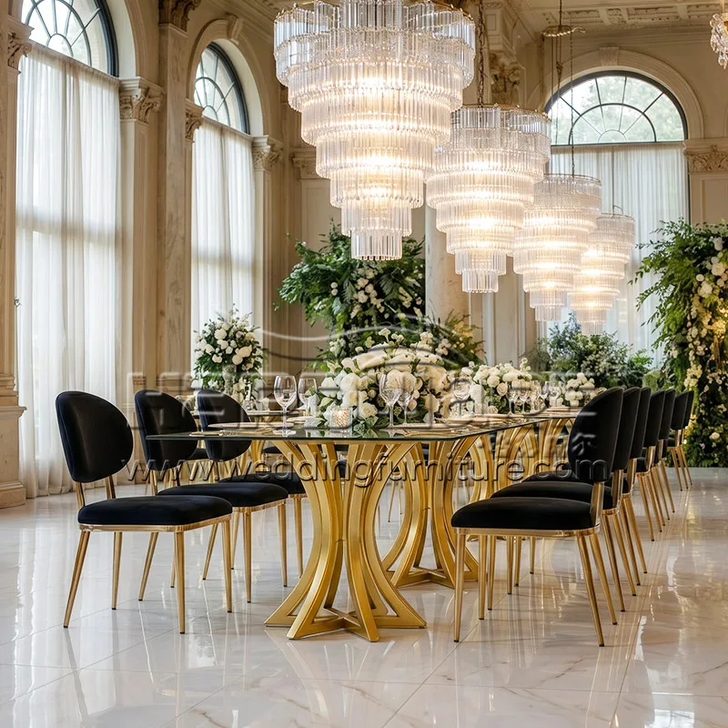 Glass Wedding Table