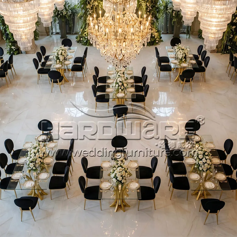 Glass Wedding Table