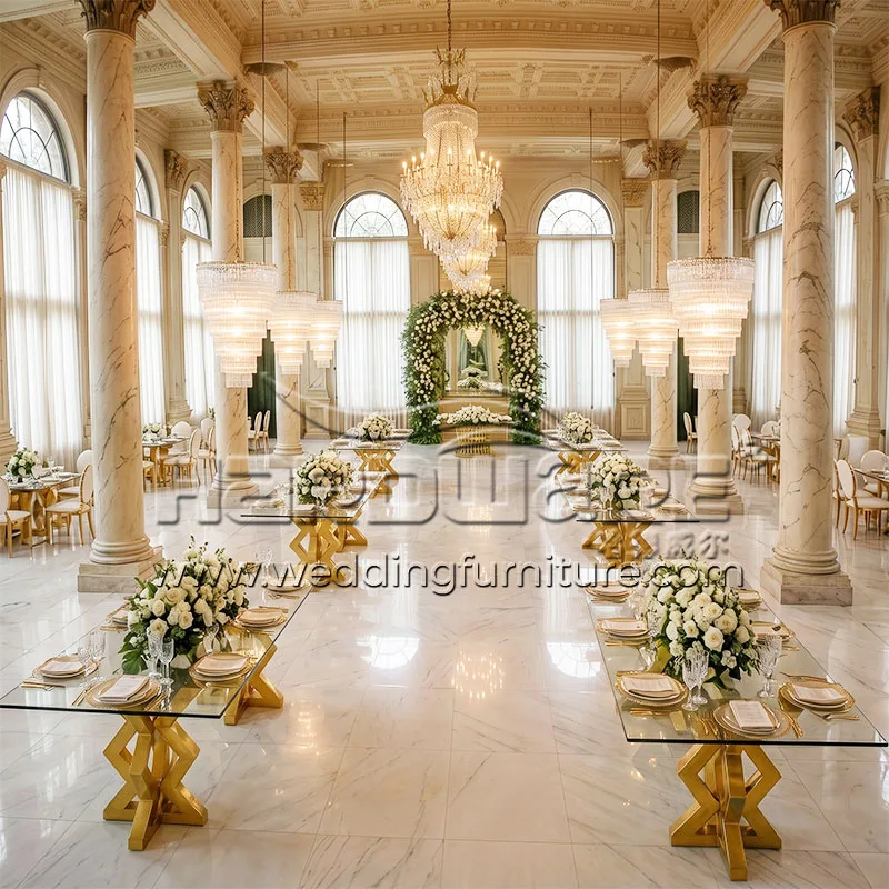 China Event Glass Table