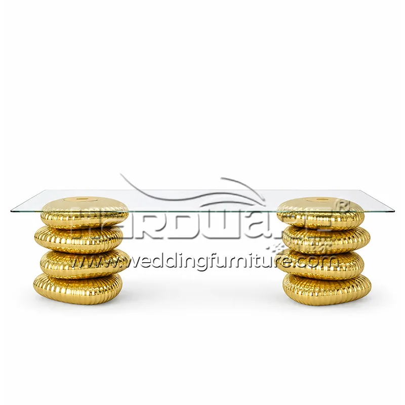 Glass Top Dining Table